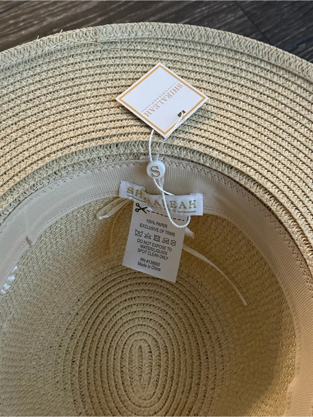 Shiraleah Tan Straw Sun Hat